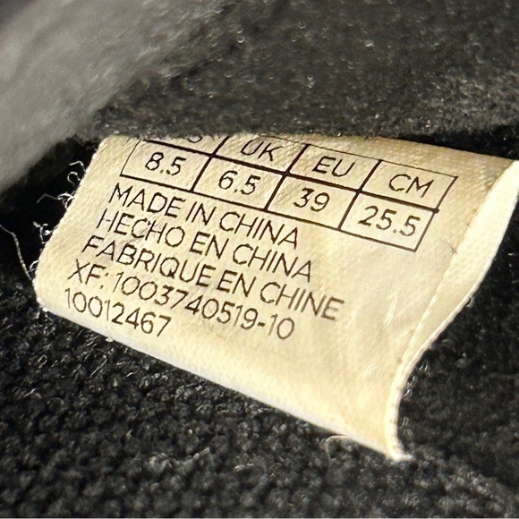 Toms Black Leather Ankle Booties 8.5 - Picture 8 of 9